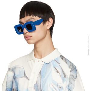 Loewe blue inflated sunglasses